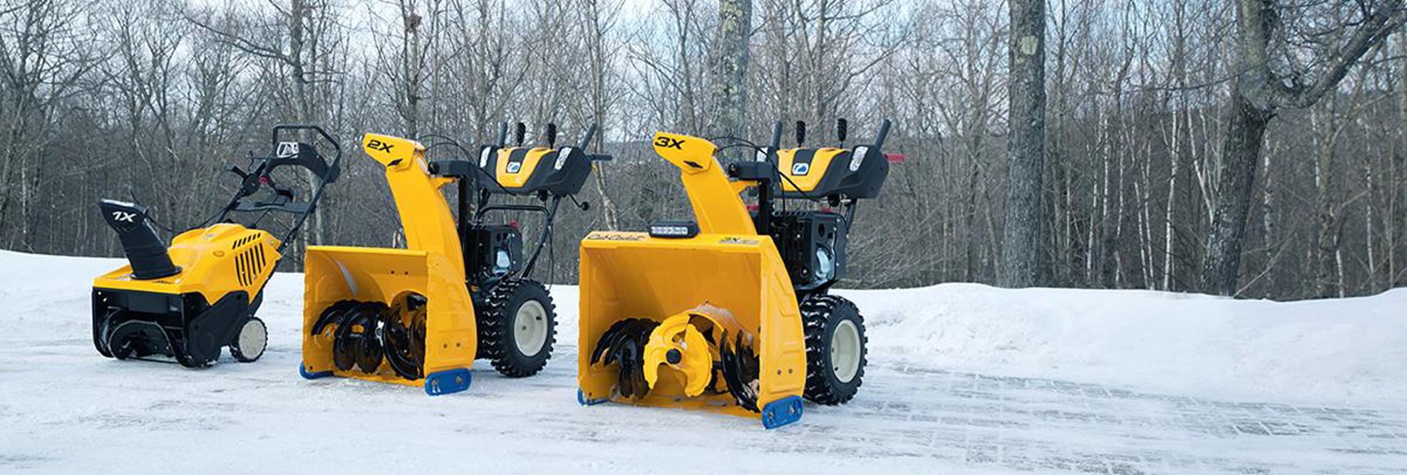cub cadet snow blowers