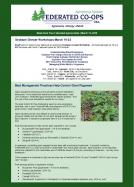March 13, 2018 Agronomy Update