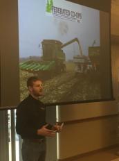 Keith Steiner at corn grower workshop
