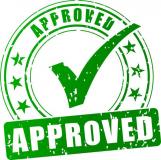 approved stamp